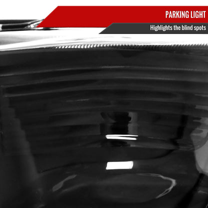 Spec-D 2012 Tacoma OE Amber black custom headlights