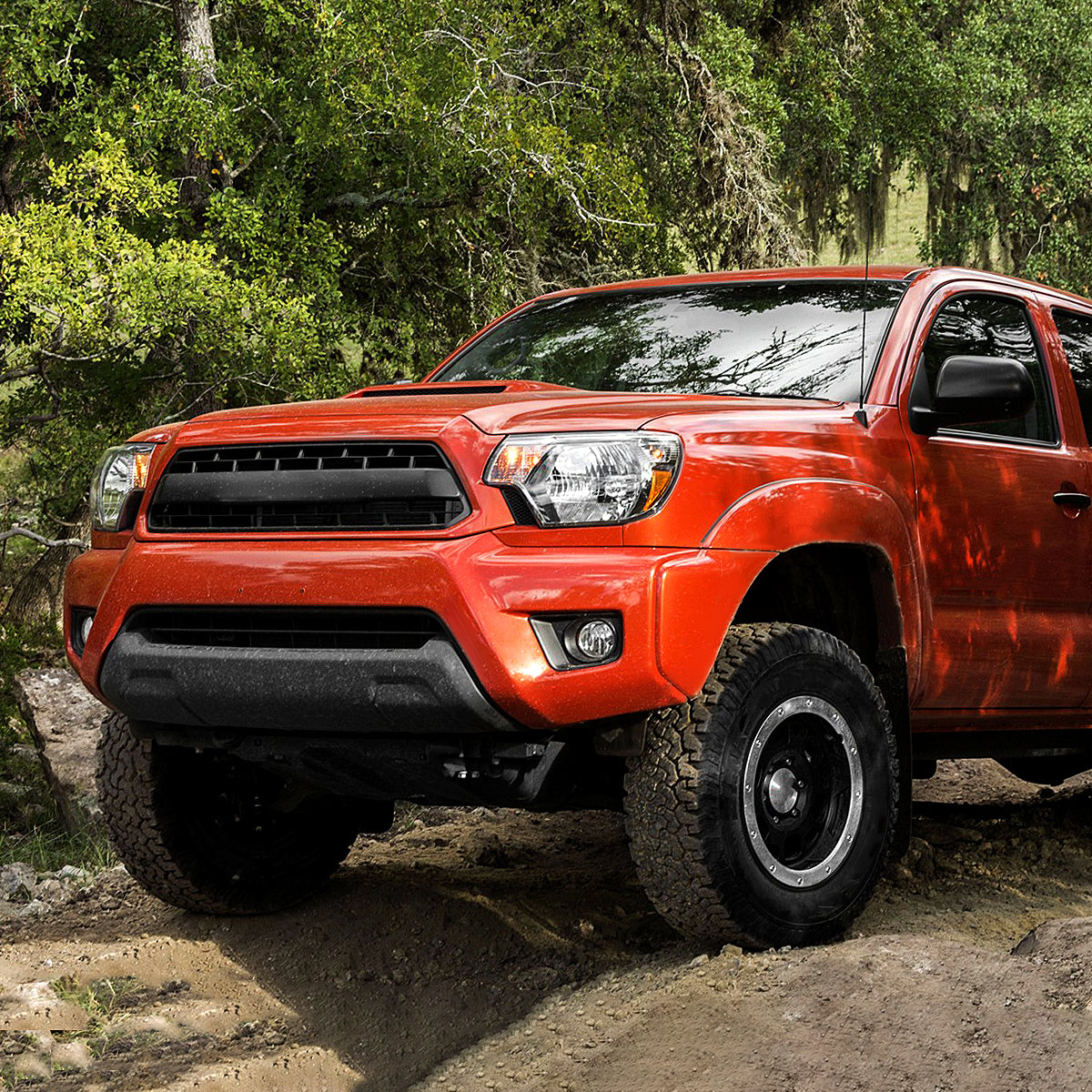 15 Tacoma OE Amber Spec-D black lighting upgrade