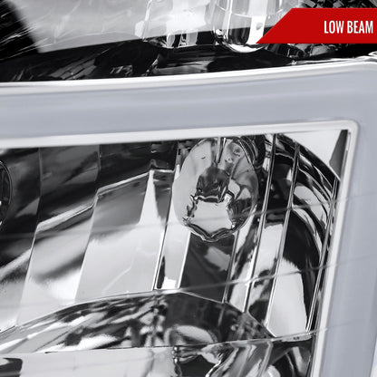 Spec-D 2006 Nissan Titan Armada Factory chrome headlights