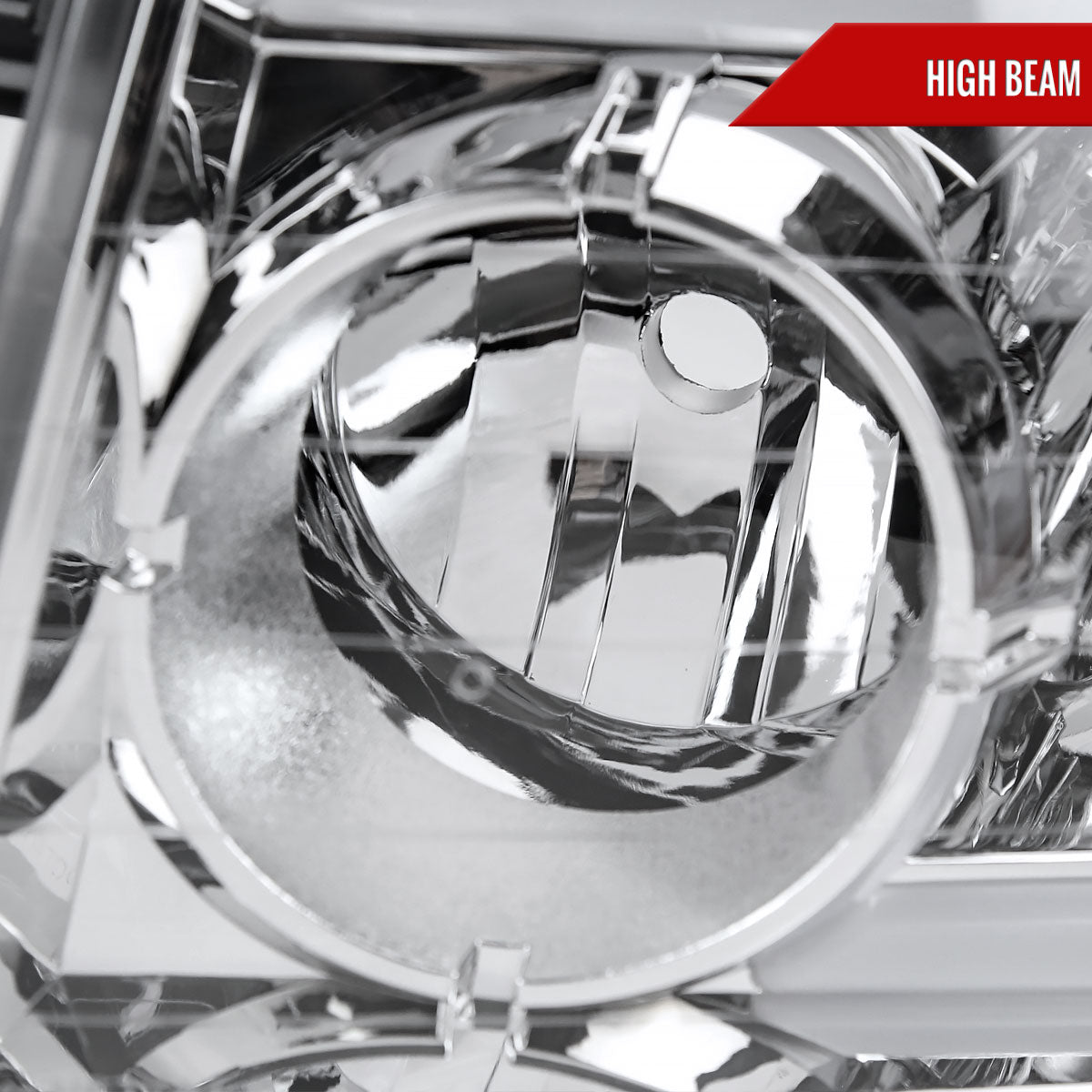 2007 Nissan Titan Armada Factory Spec-D chrome headlights