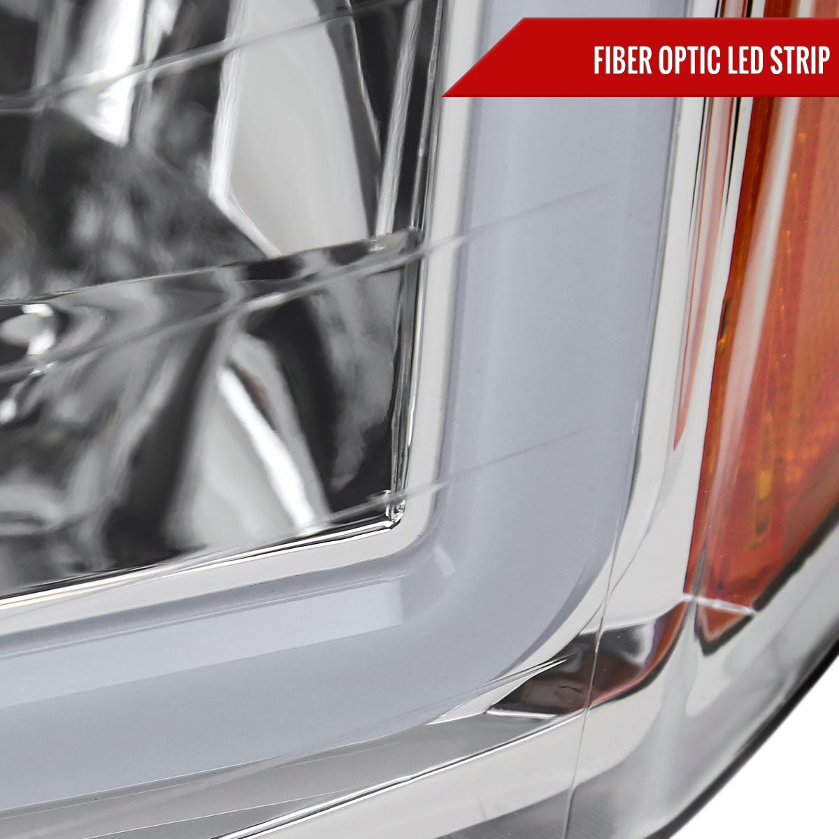 Spec-D 2008 Nissan Titan Armada Factory chrome custom headlights