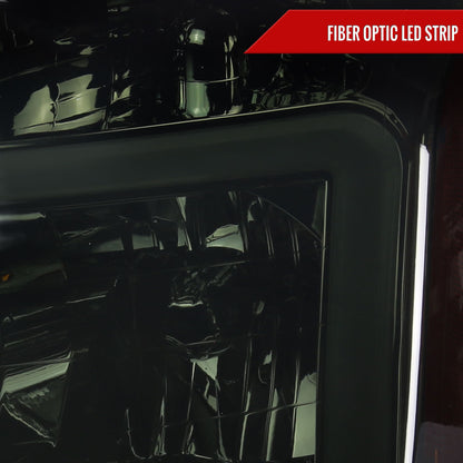 Spec-D 2008 Titan Armada OE chrome custom headlights