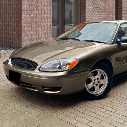 Ford Taurus 2000-2007 Spec-D chrome housing clear lens headlights pair