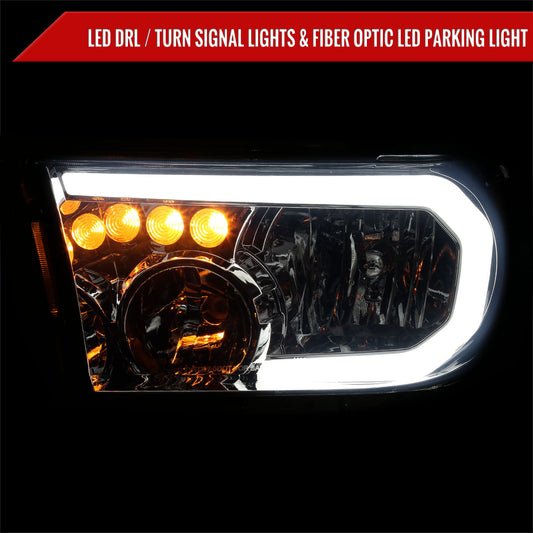 2008 Tundra Sequoia Turn Spec-D smoked aftermarket headlights