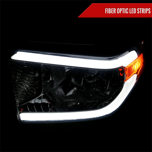 2015 Tundra OE Spec-D chrome aftermarket headlights