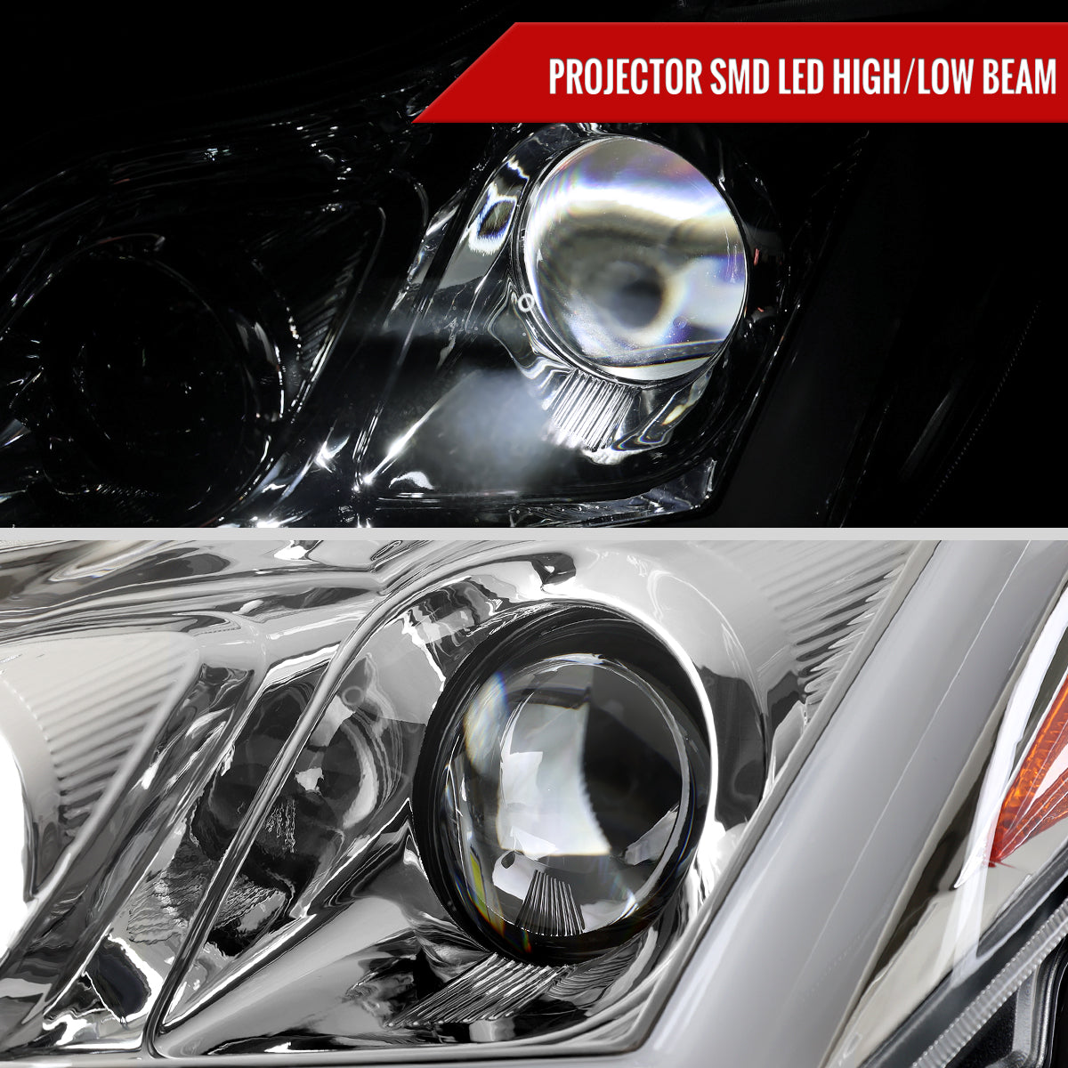 2011 G37 Q60 2DR Convertible Spec-D headlights