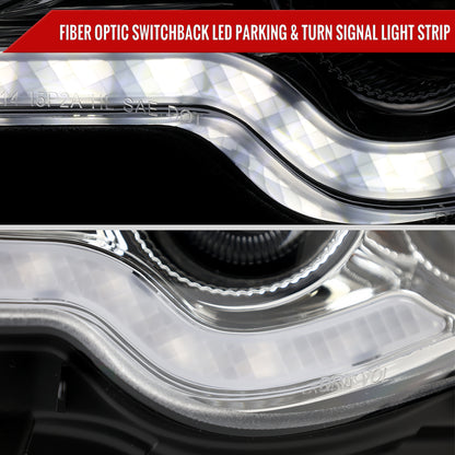 Spec-D 2015 Lexus IS250 IS350 Pro chrome custom headlights