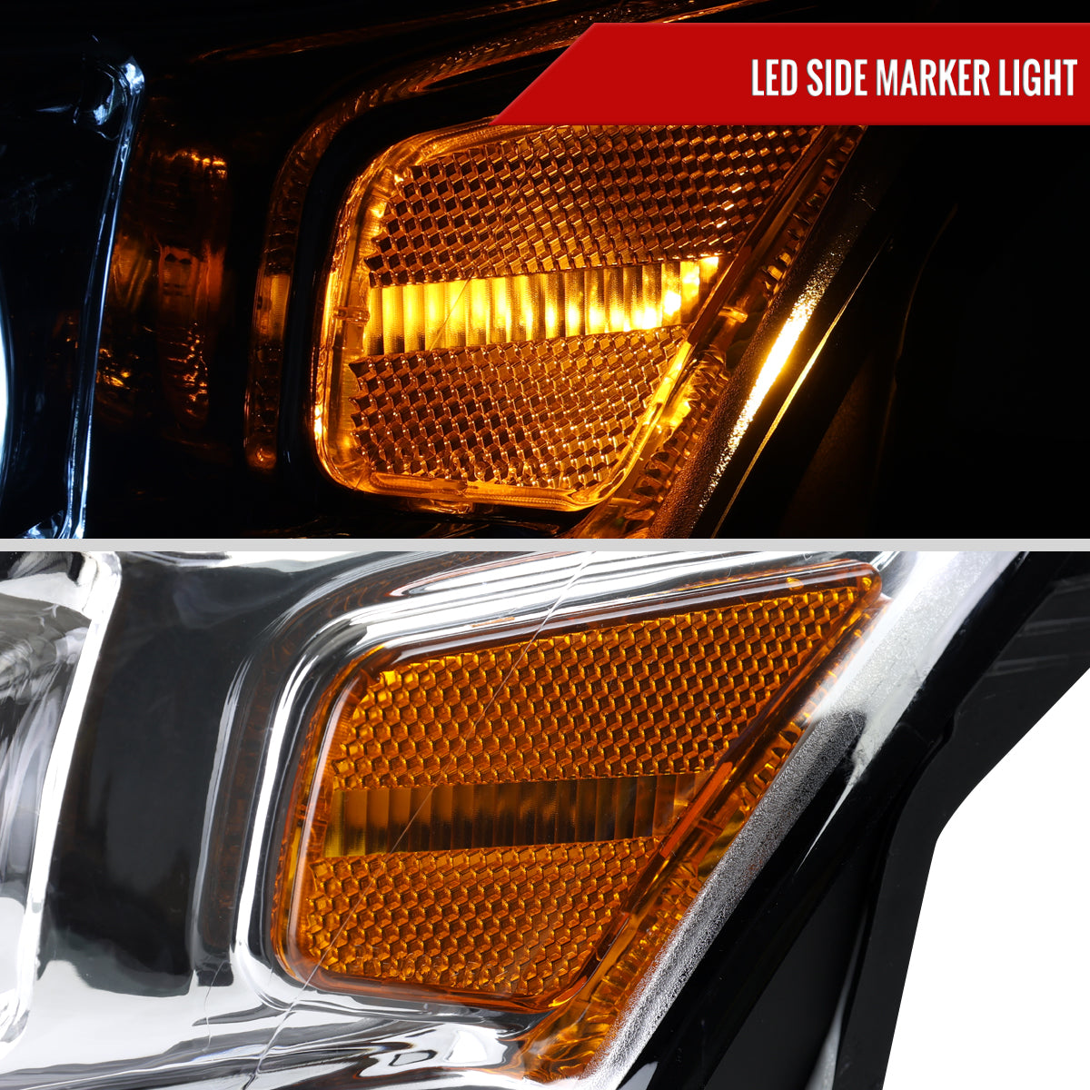 Spec-D 14 Lexus IS250 IS350 Pro chrome headlights