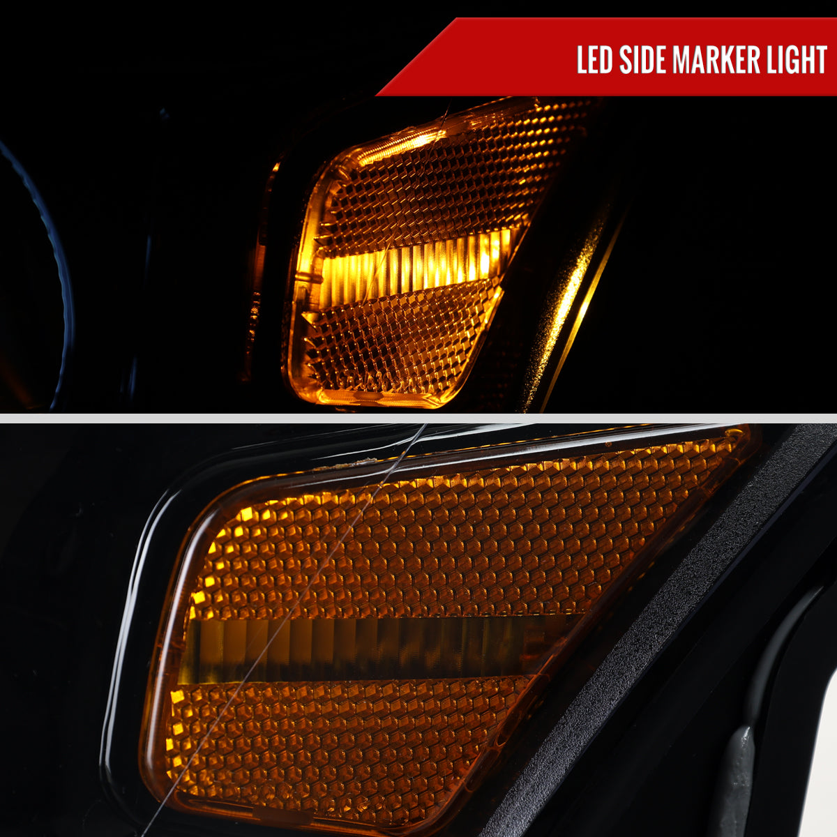 Spec-D 14 Lexus IS250 IS350 Pro jet black headlights