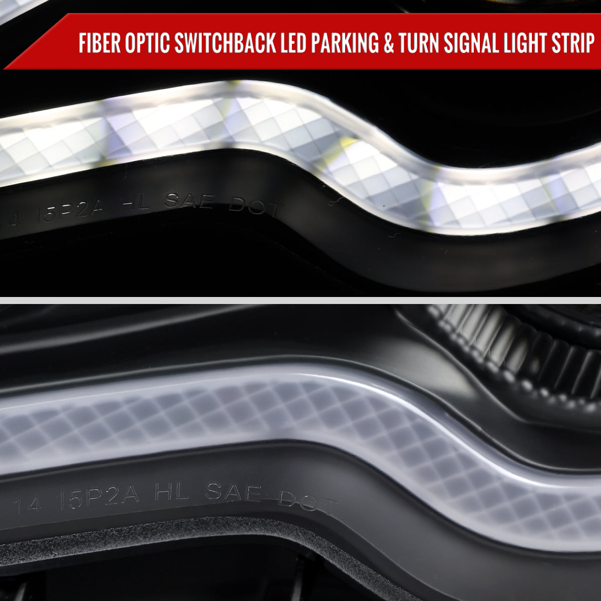 Spec-D 2015 Lexus IS250 IS350 Project black custom headlights