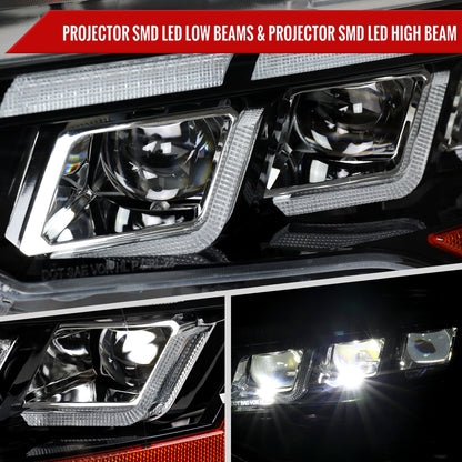 2021 Mustang Pro Start-Up Animation Spec-D black headlights