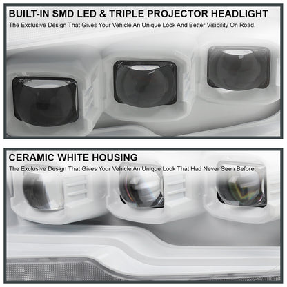 2011 Ram Classic Pro Spec-D aftermarket headlights