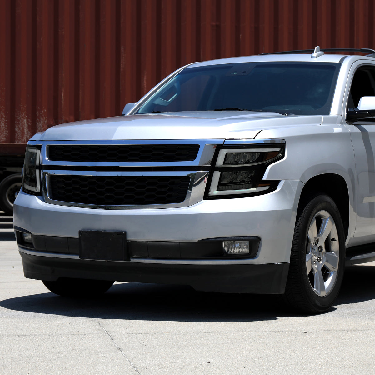 18 Chevy Tahoe Suburban SEQ LED Spec-D black lighting upgrade
