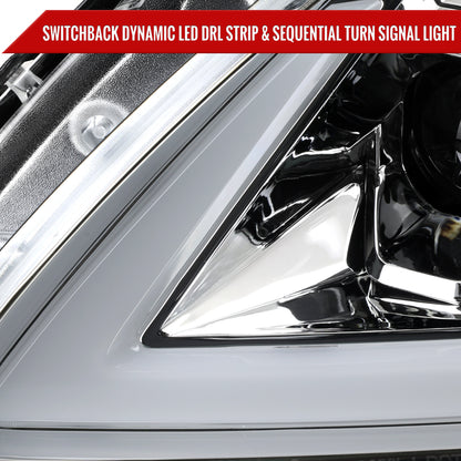 Spec-D 08 G37 Q60 2DR Triple LED headlights