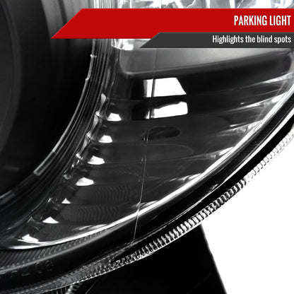 Spec-D 2006-2009 Toyota 4Runner SR5 Ltd Projector Black Headlights