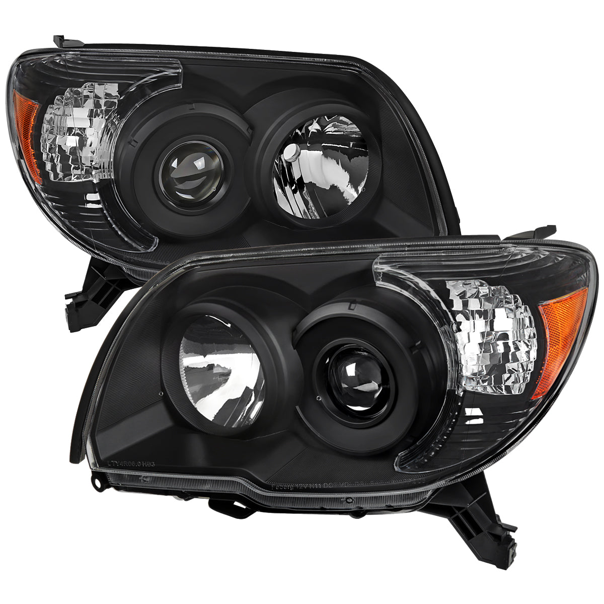 Spec-D 2006-2009 Toyota 4Runner SR5 Ltd Projector Black Headlights