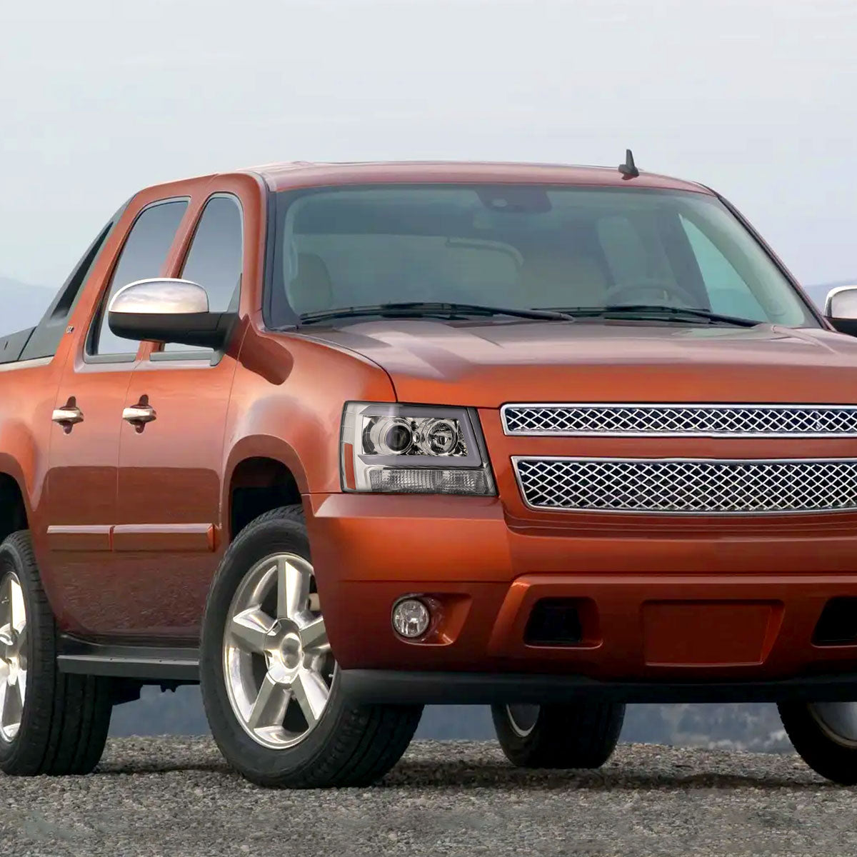 10 Avalanche Tahoe Suburban Projector Spec-D chrome lighting upgrade