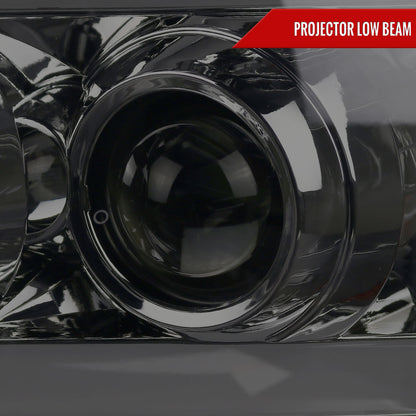 Spec-D 2009 Avalanche Tahoe Suburban Projector smoked headlights