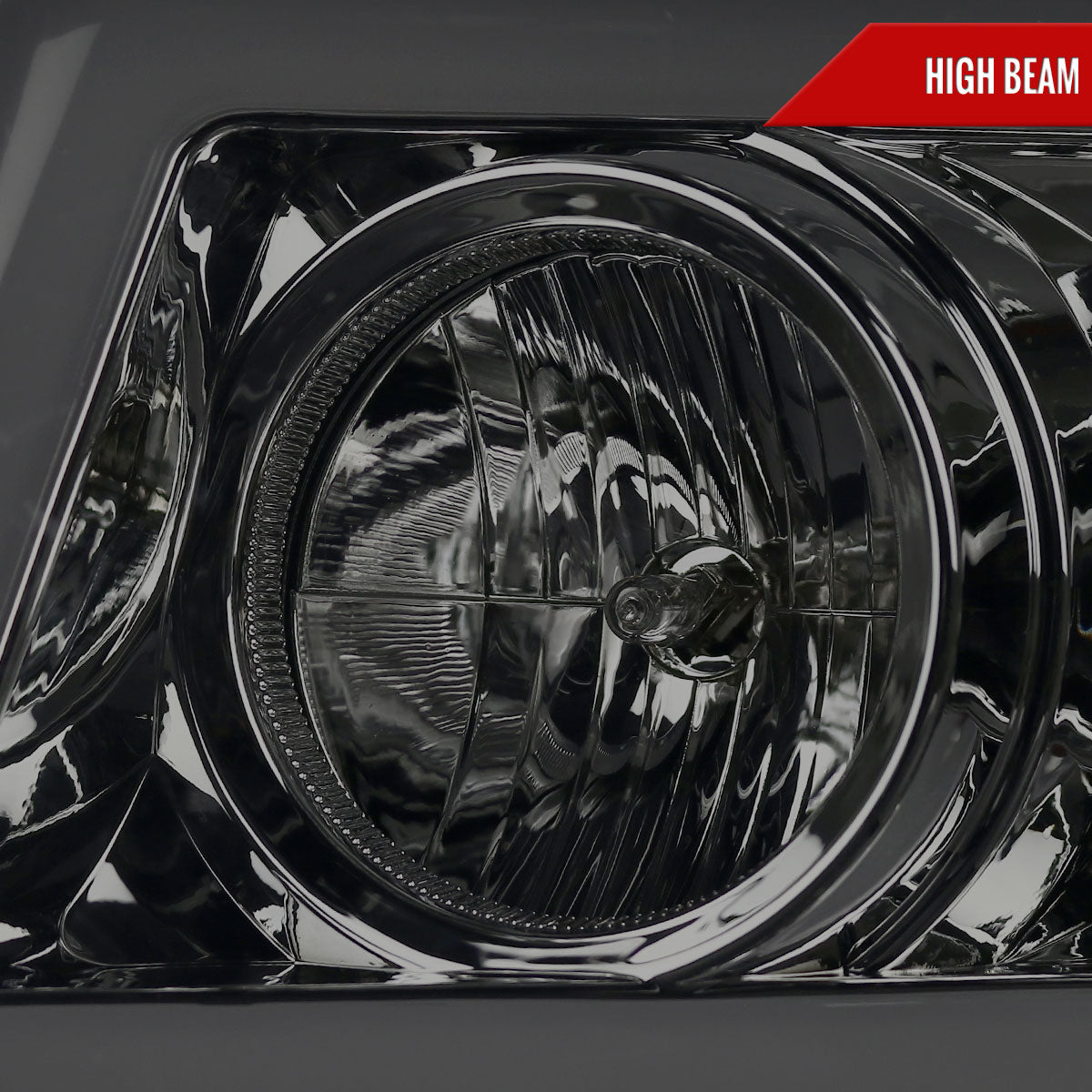 2010 Avalanche Tahoe Suburban Projector Spec-D smoked headlights