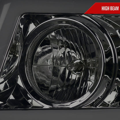 2010 Avalanche Tahoe Suburban Projector Spec-D smoked headlights