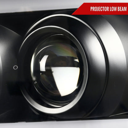 Spec-D 2007-2013 Avalanche 07-14 Tahoe Suburban LED Projector Black Headlights