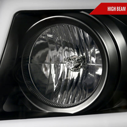 Spec-D 2007-2013 Avalanche 07-14 Tahoe Suburban LED Projector Black Headlights