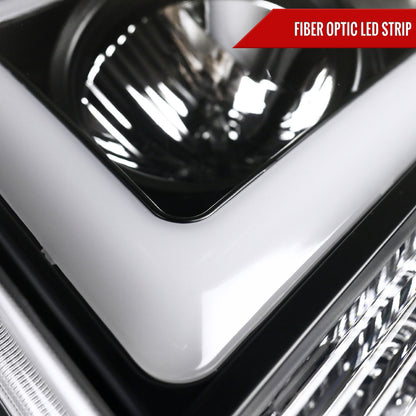 Spec-D 2007-2013 Avalanche 07-14 Tahoe Suburban LED Projector Black Headlights