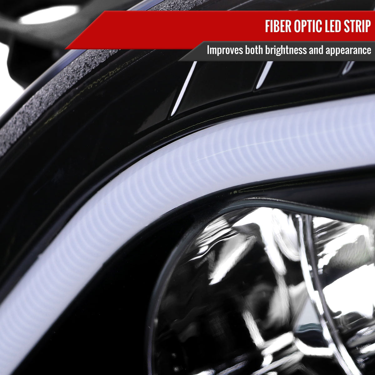 Spec-D 2010 Benz W164 ML-Class Sequetial black custom headlights