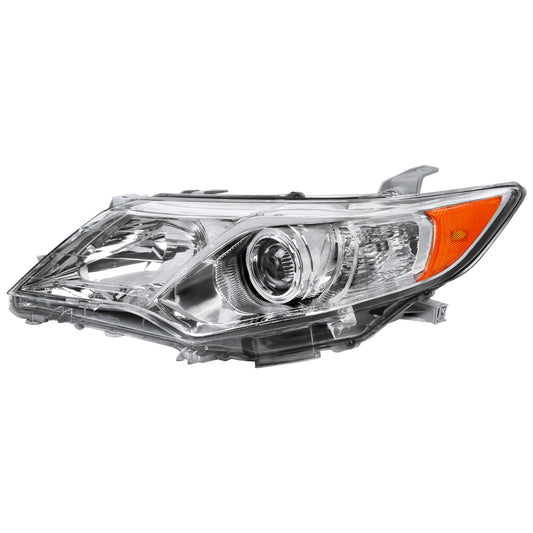 Spec-D 2012 Camry Amber Reflectors Driver chrome driver-side headlights upgrade