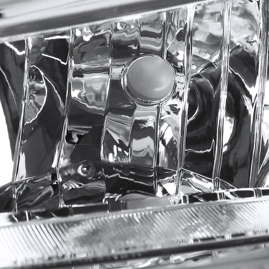 2016 Camry Amber Reflector Driver Spec-D chrome driver-side aftermarket headlights