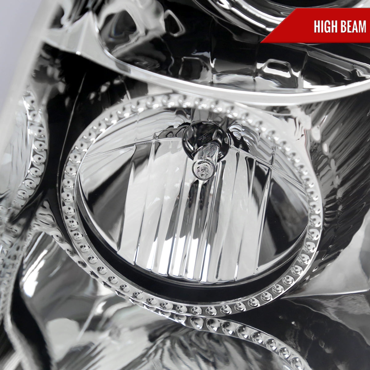 2011 Cadillac CTS Spec-D chrome headlights