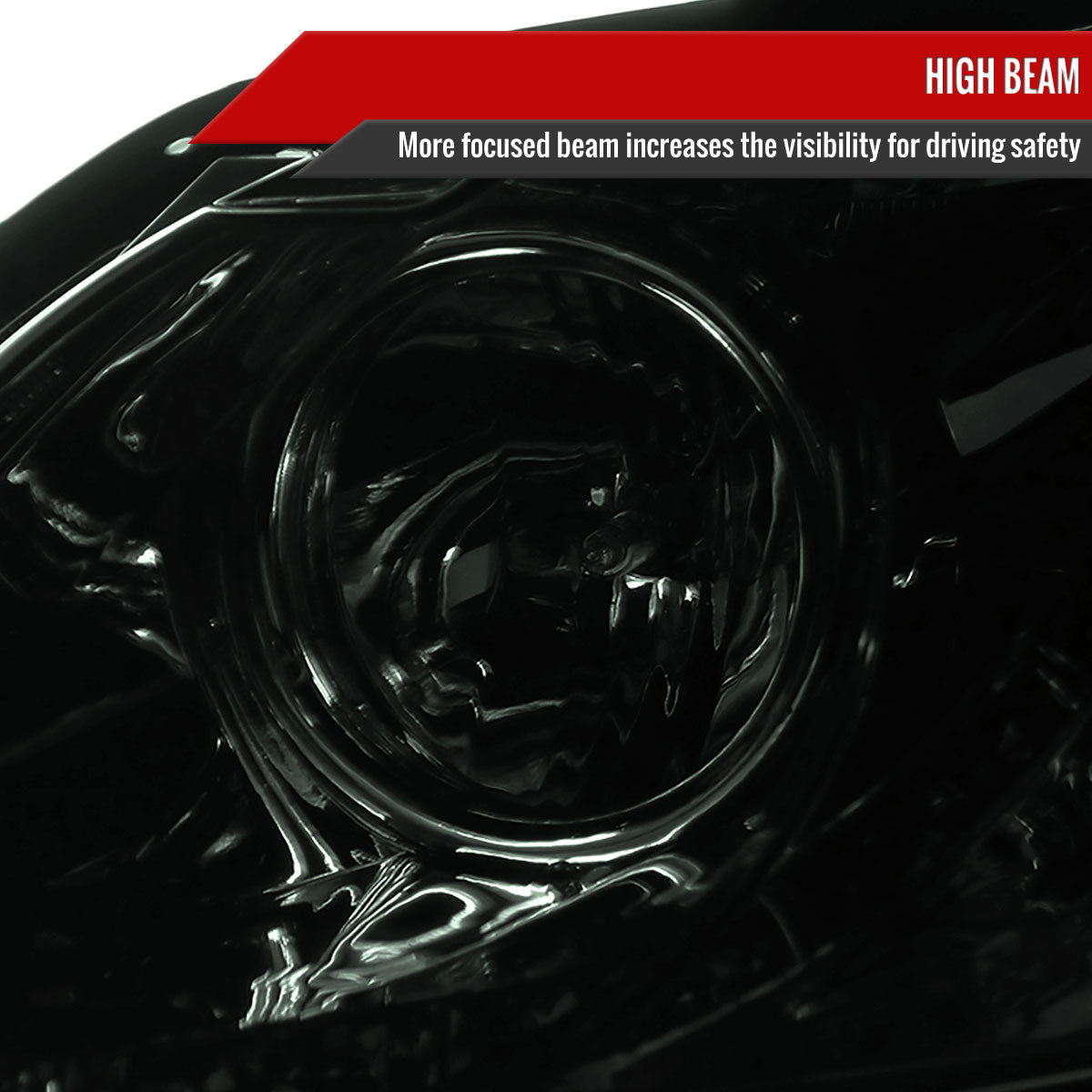 2009 Honda Civic 4DR R8 Spec-D smoked headlights