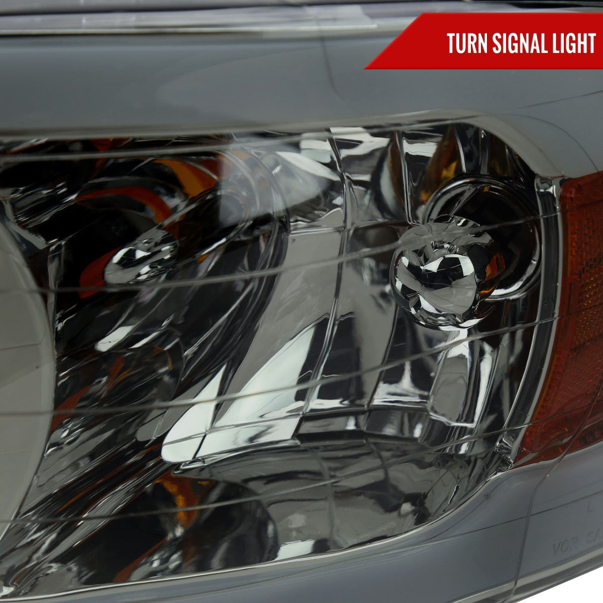 Spec-D 2002 Ram Projector smoked custom headlights