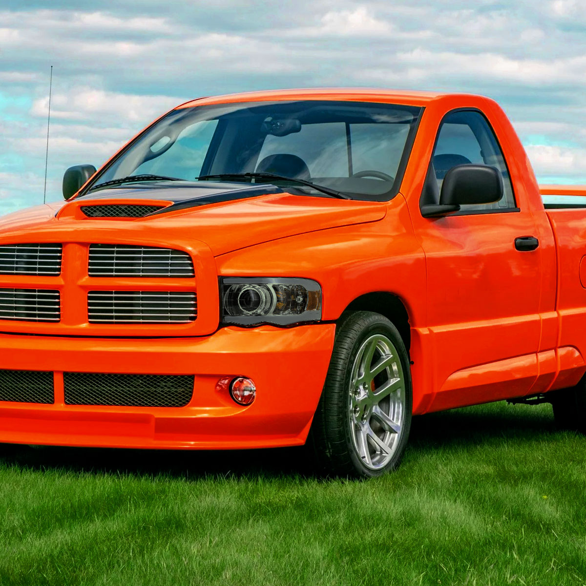 05 Ram Projector Spec-D smoked lighting upgrade