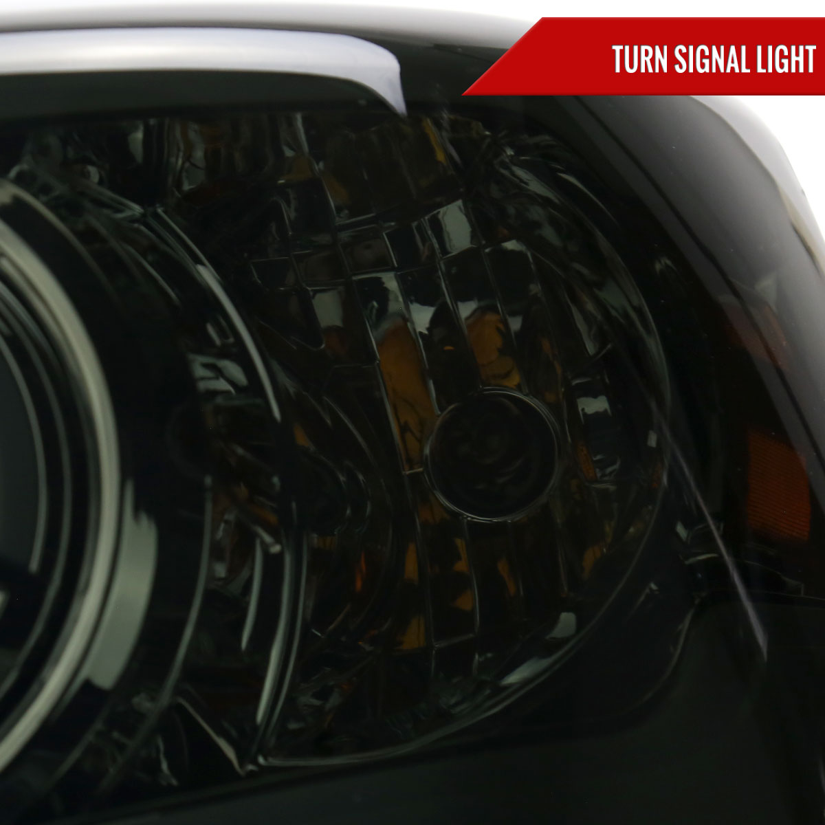 Spec-D 2007 Dodge ram 2500 Projector smoked custom headlights