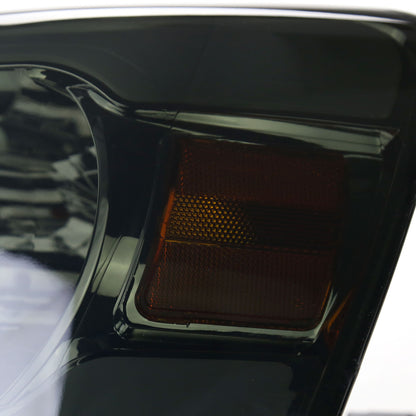 Spec-D 06 Dodge ram 2500 Projector smoked LED bar headlights