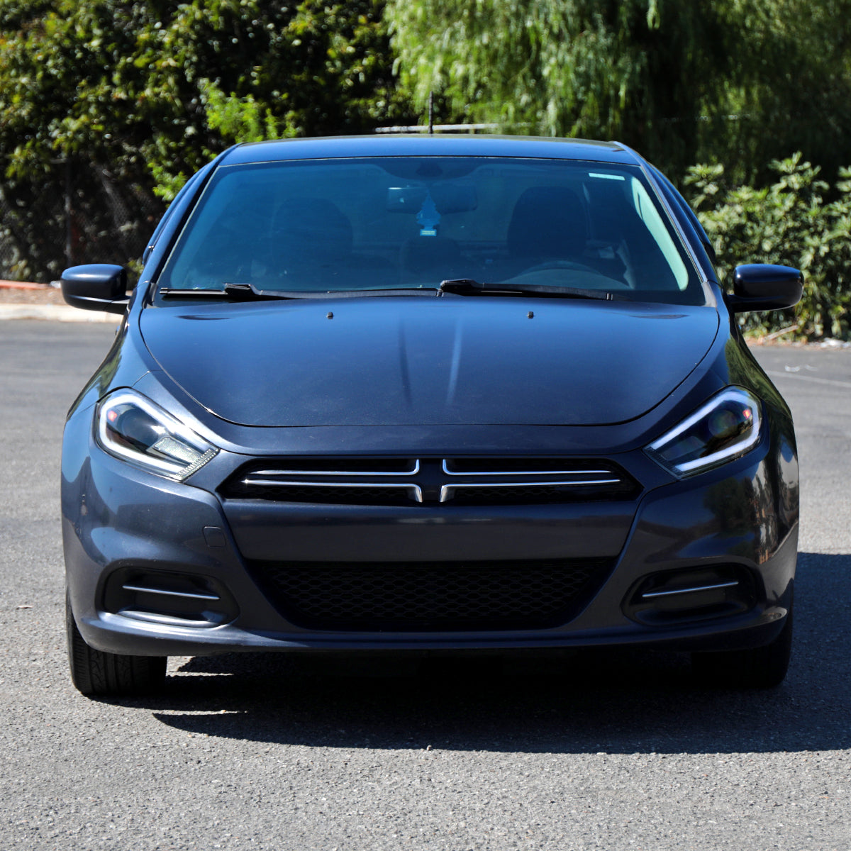 Spec-D 13 Dodge Dart Animated Pro black headlights