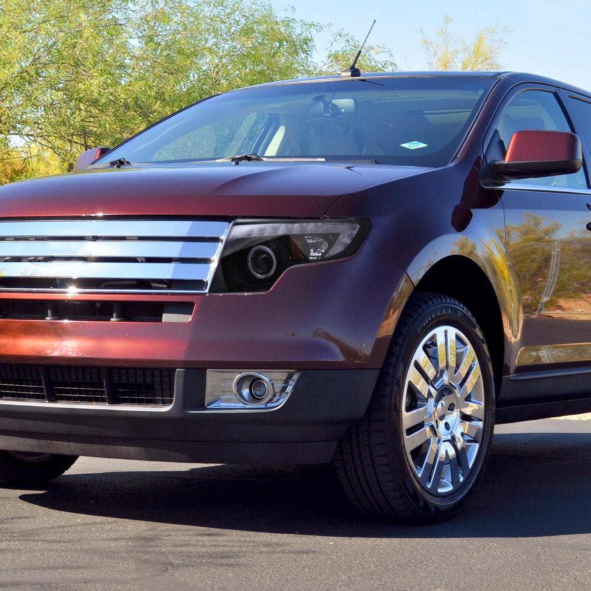 10 Ford Edge Strip GL Spec-D smoked lighting upgrade