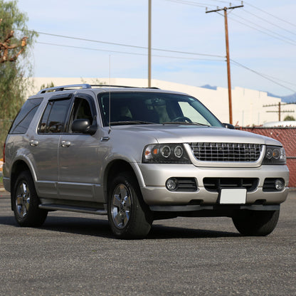Spec-D 2002-2005 Ford Explorer Dual Halo Projector Black Headlights