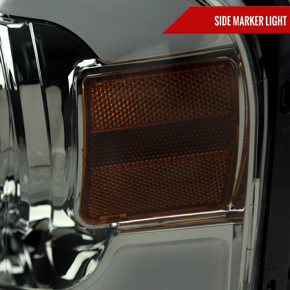 Spec-D 04 F-150 Lincoln Mark LT smoked Projector headlights