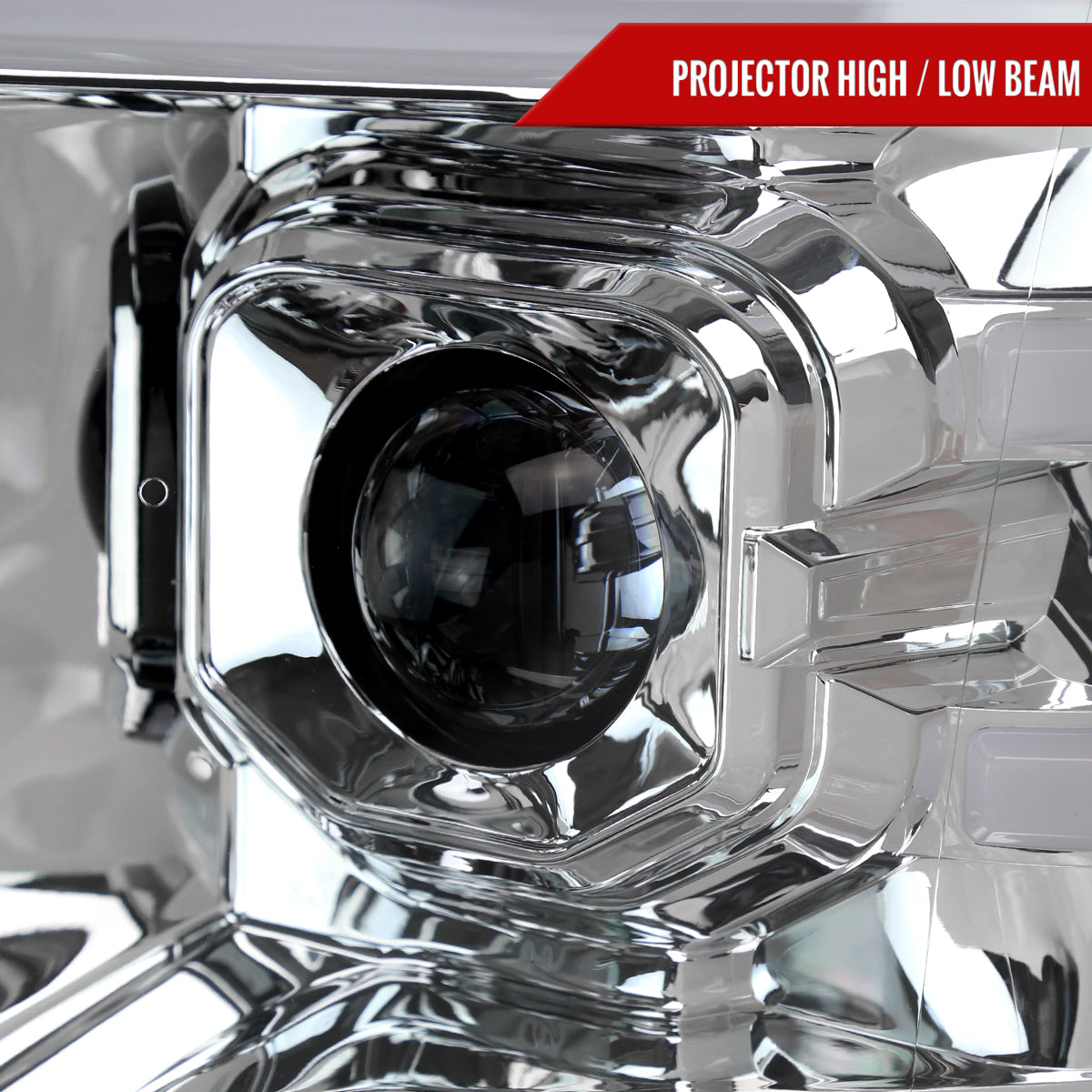 2012 Ford F-150 Spec-D chrome headlights