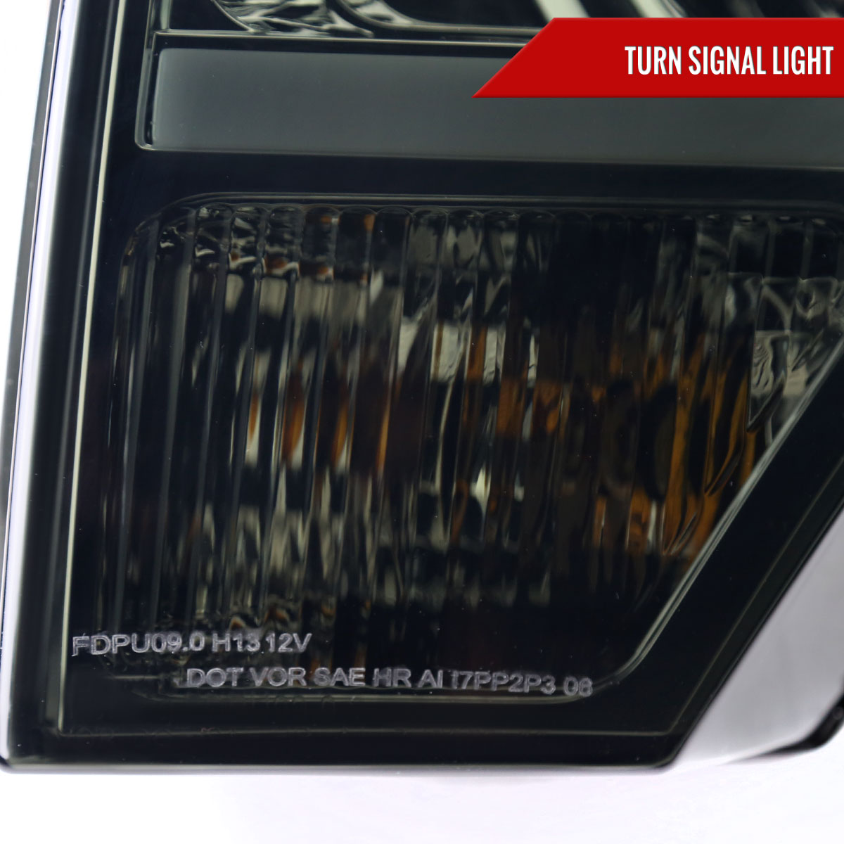Spec-D 2013 Ford F-150 Strip chrome custom headlights