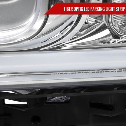 Spec-D 2019 Ford F-150 chrome custom headlights