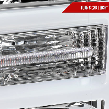 Spec-D 18 Ford F-150 chrome headlights