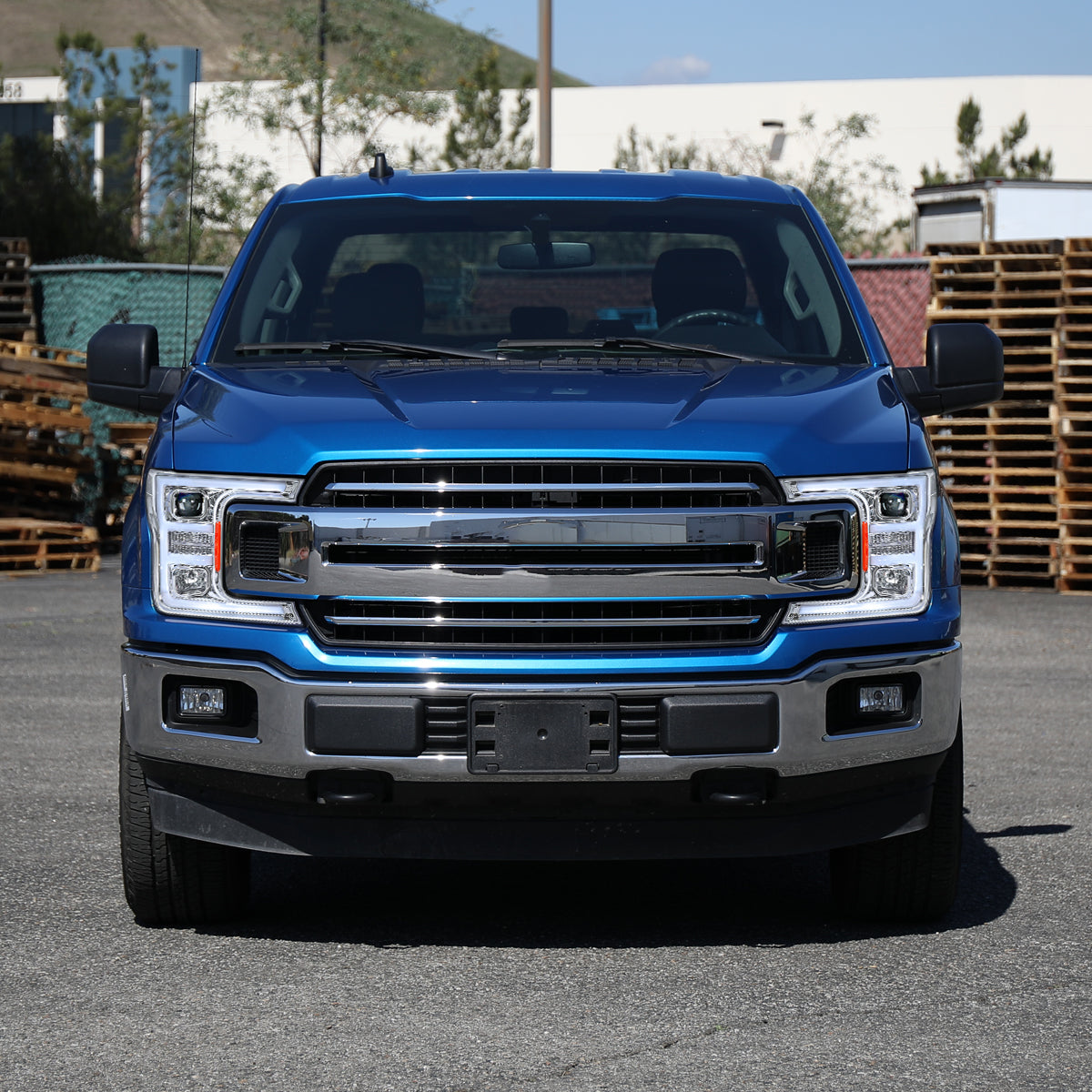 18 Ford F-150 Spec-D chrome lighting upgrade