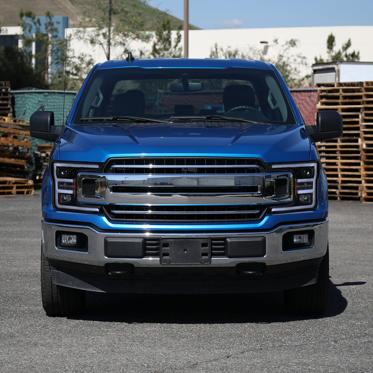 18 Ford F-150 Blk Spec-D smoked lighting upgrade