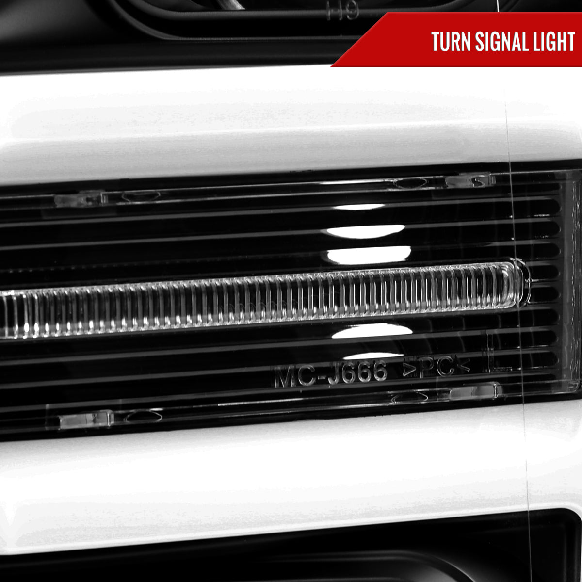 Spec-D 18 Ford F-150 black headlights