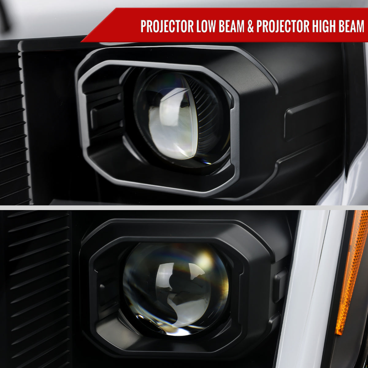 2024 Ford F-150 Spec-D black Projector headlights