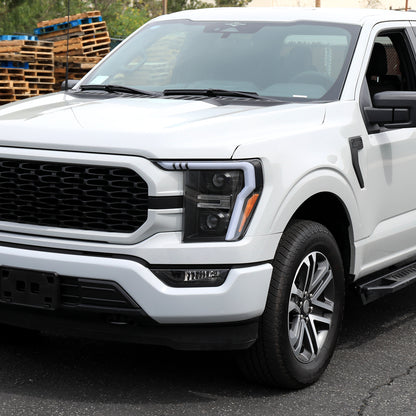 Spec-D 25 Ford F-150 black Projector headlights