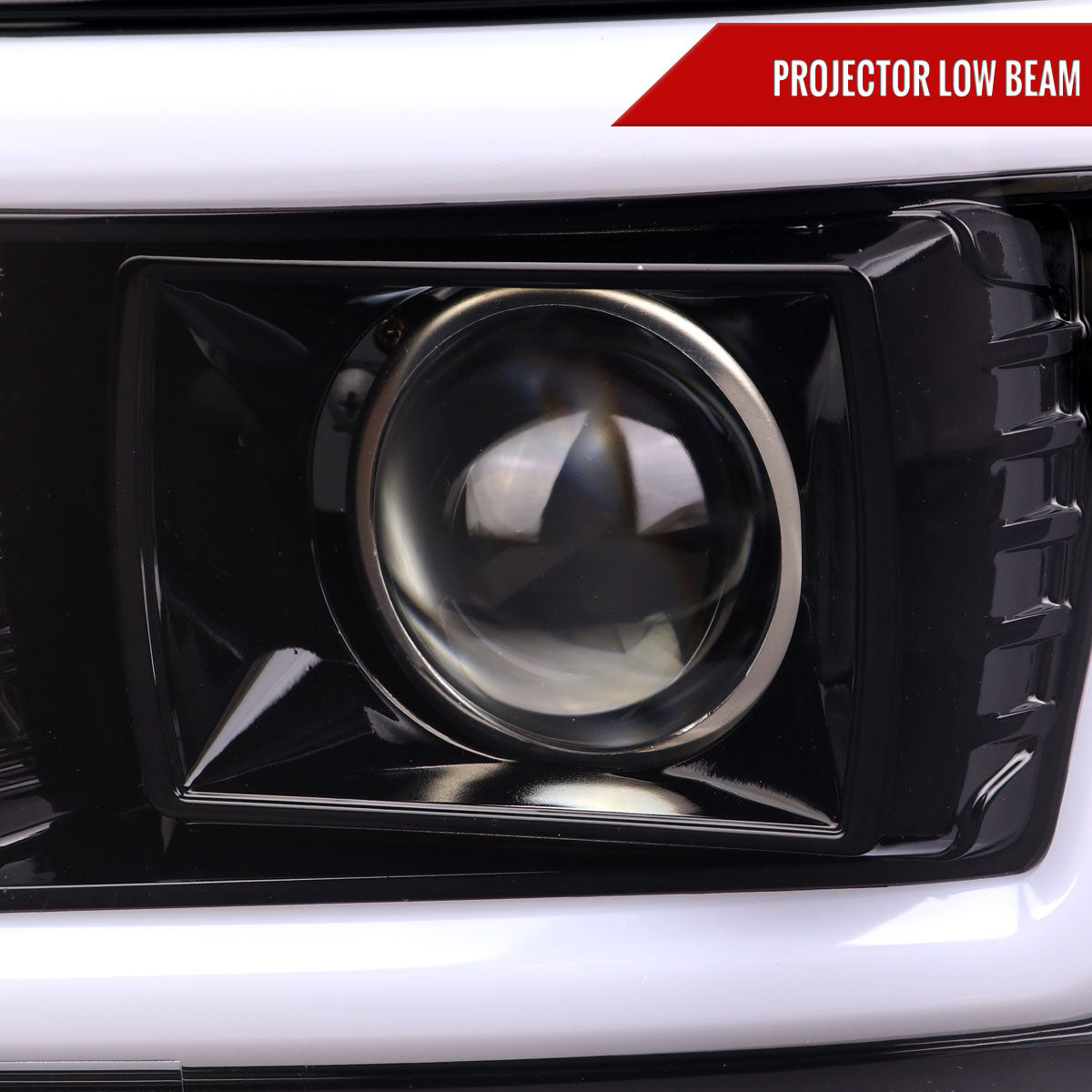 Spec-D 2010 Ford F-250 F-350 F-450 black sequential SEQ LED headlights